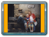 Mit Enkel Michael im Phantasialand, 1997